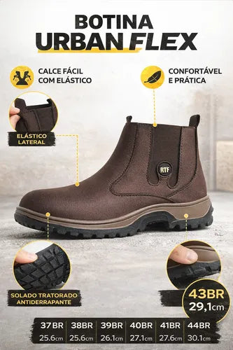 Botina Masculina Urban Flex