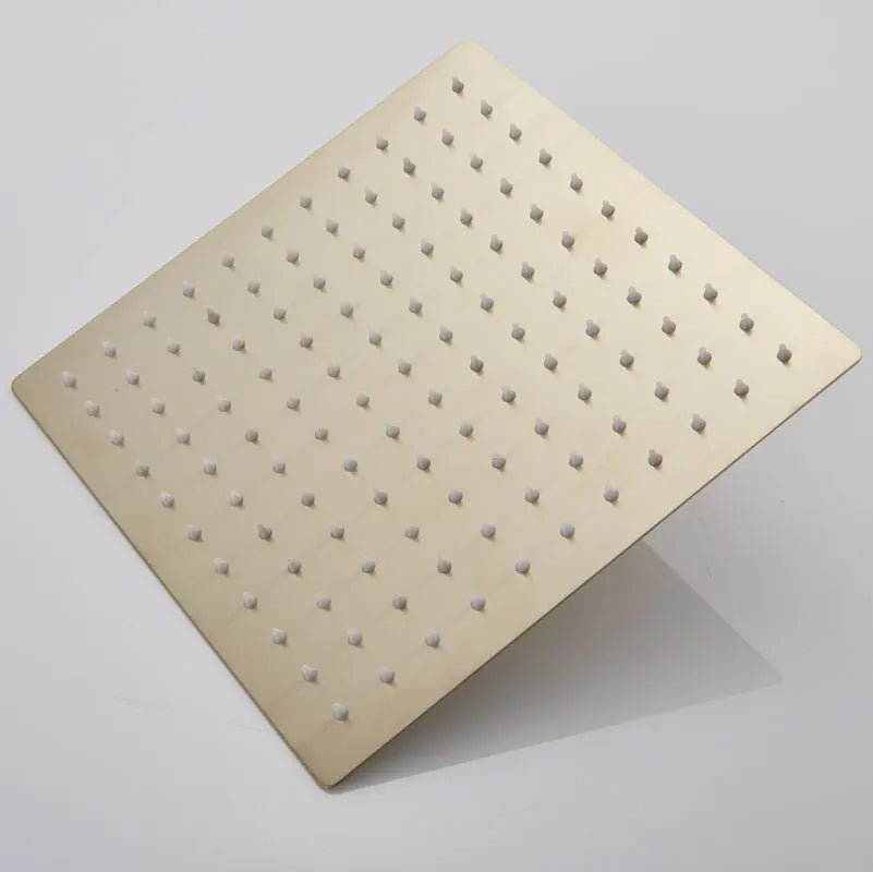 Chuveiro Para Banheiro Dourado Inox