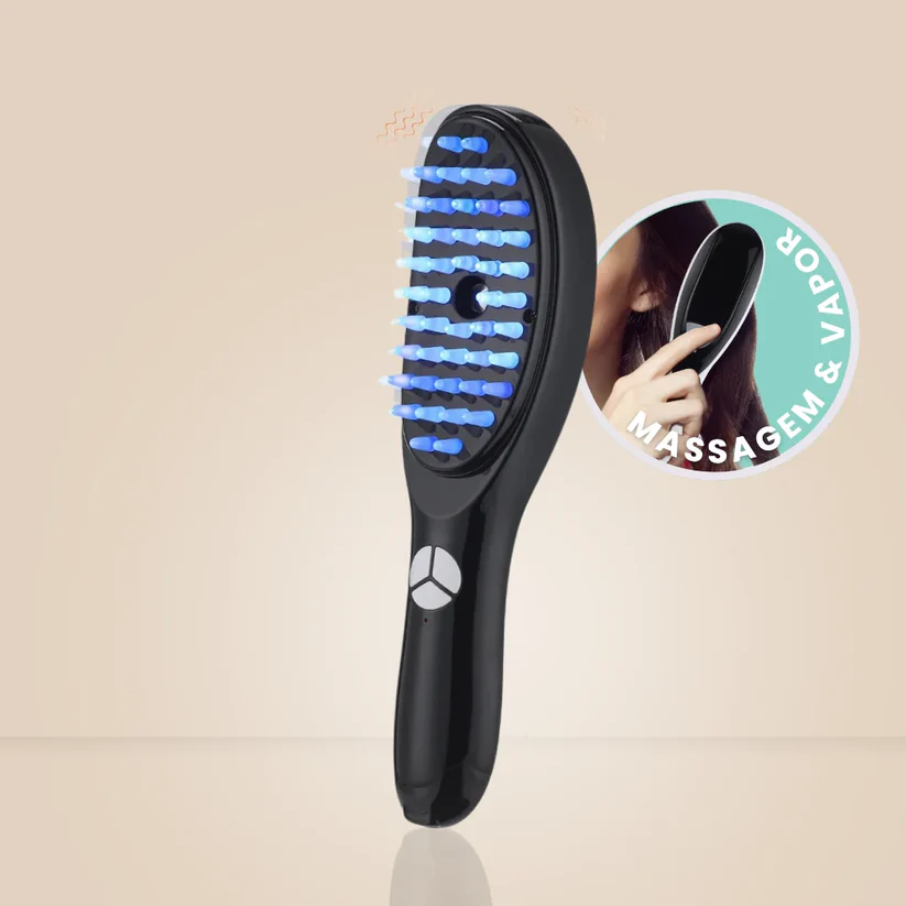 Escova de Terapia Capilar 4 em 1