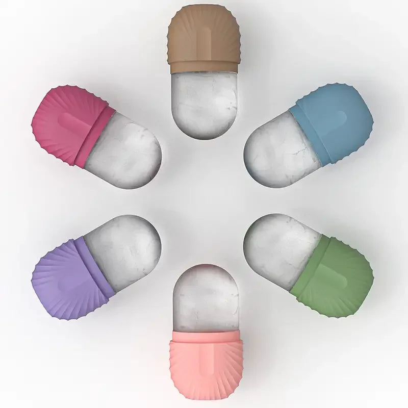 Massageador Facial Refrescante de Silicone – Cuidado Diário