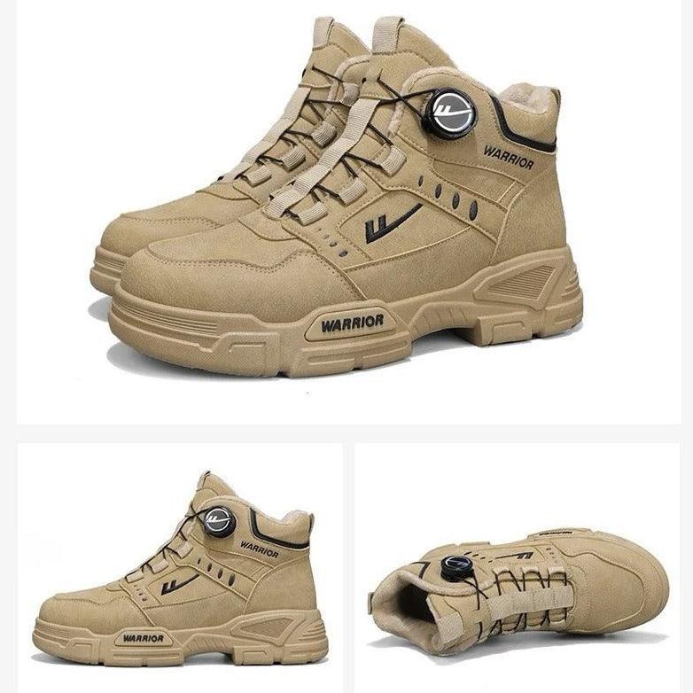 Coturno SanMarino™ Warrior com Inovador Cadarço em Polia / Resistencia, Robustez e Acabamento Premium para Encarar Qualquer Aventura!