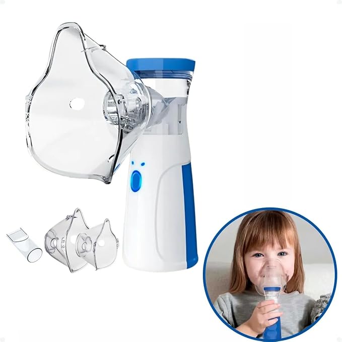 Nebulizador e Inalador Silencioso Portátil